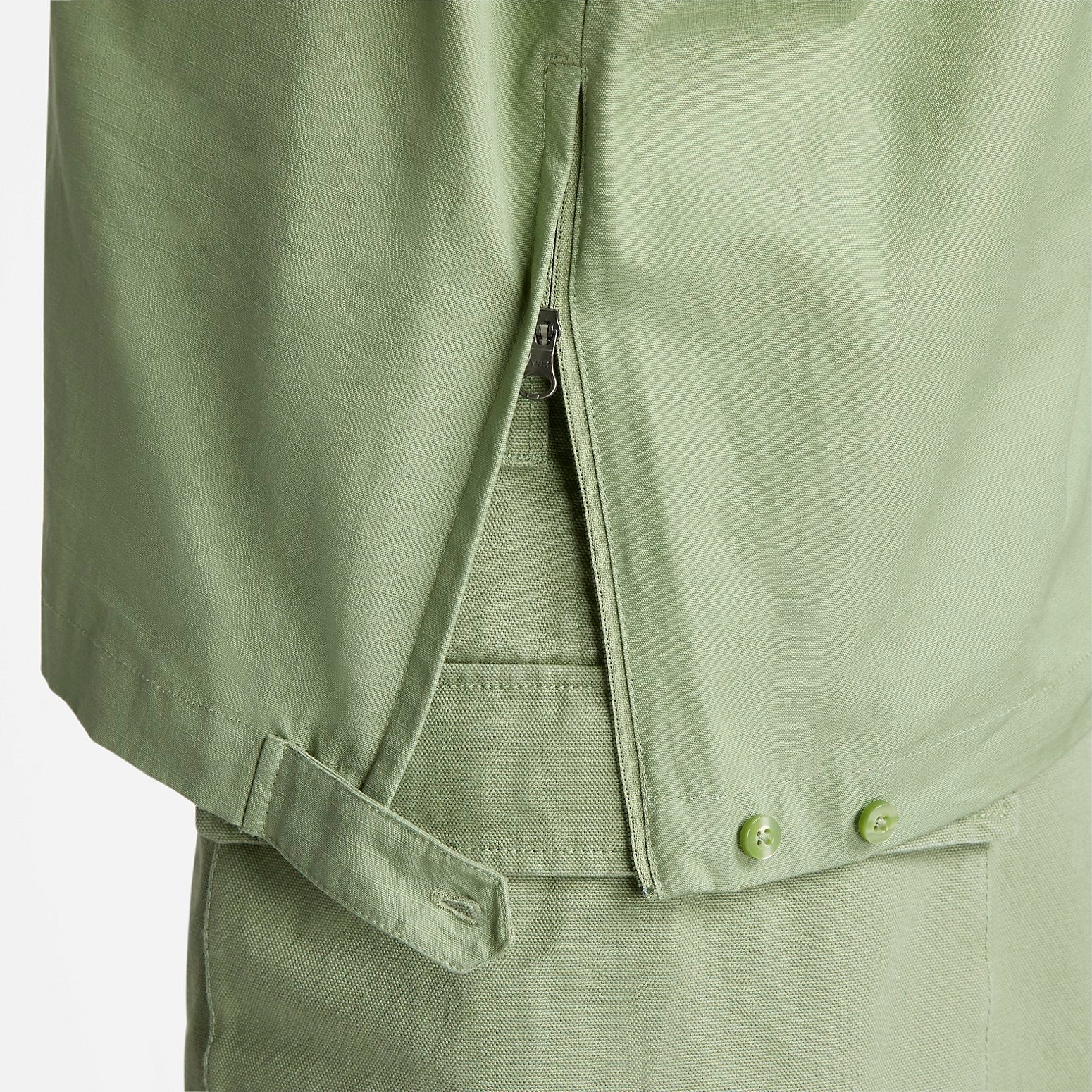Nike Life Woven Pullover Field Jacket 'Oil Green' DX0718-386