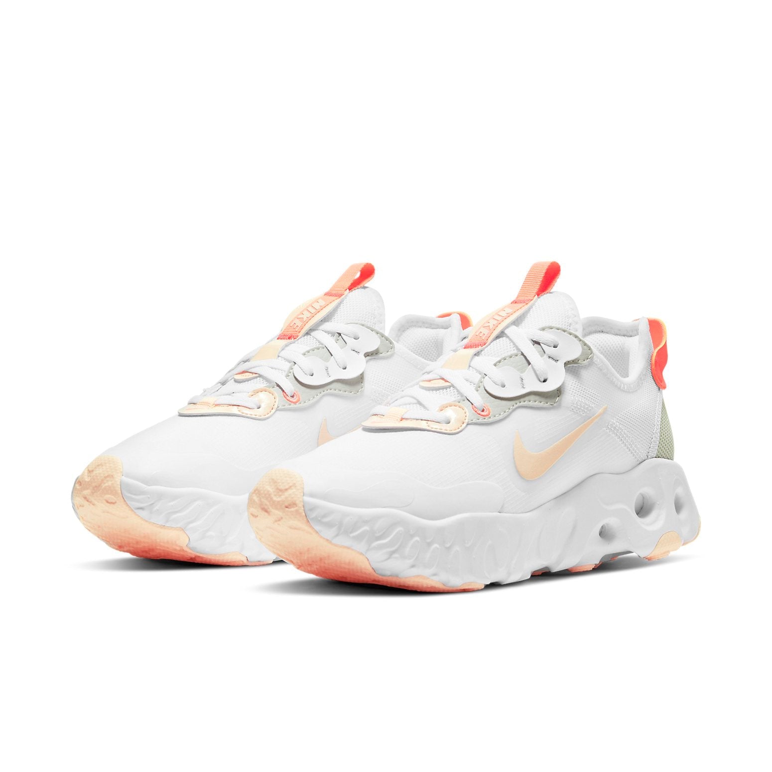 (WMNS) Nike React ART3MIS White/Orange DH3940-100
