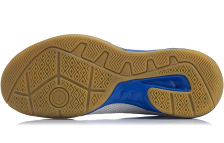 Li-Ning Badminton Training Shoes 'White Blue' AYTP061-2