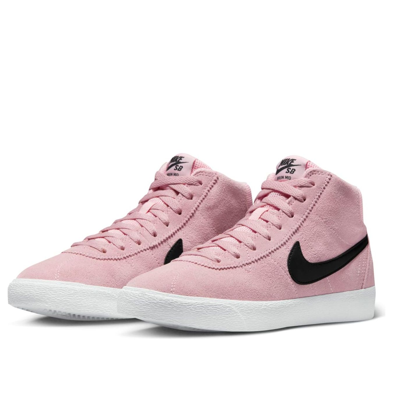 (WMNS) Nike Bruin High SB 'Medium Soft Pink' DR0126-600