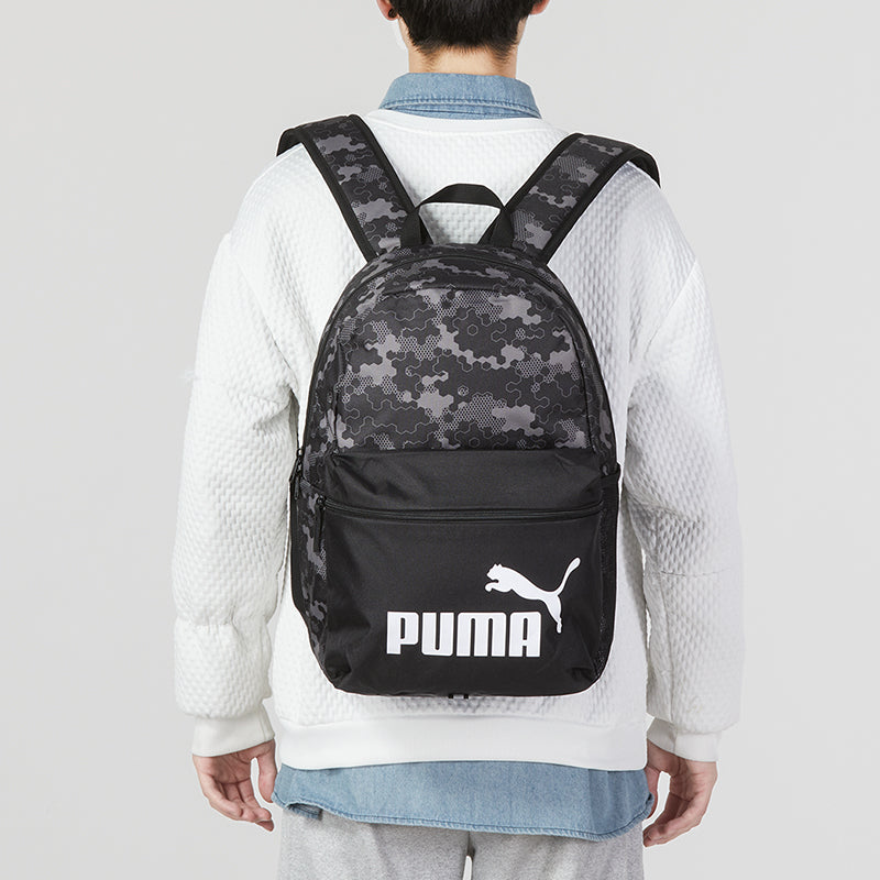 PUMA Phase AOP Backpack 'Black' 078046-10