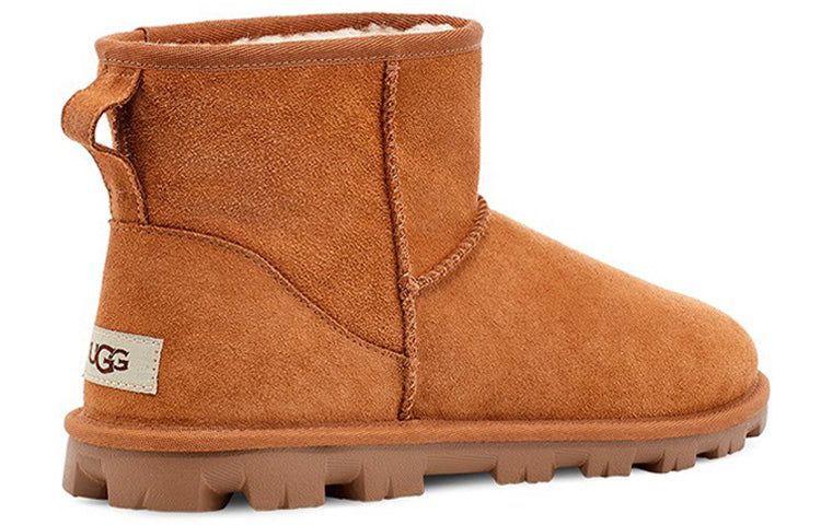 (WMNS) UGG Essential Mini Classic Fleece Lined Brown 1115030-CHE