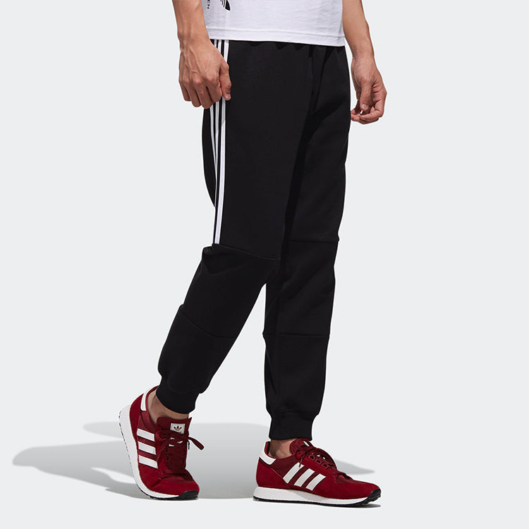 adidas originals Logo Printing Casual Bundle Feet Sports Long Pants Black DX4225