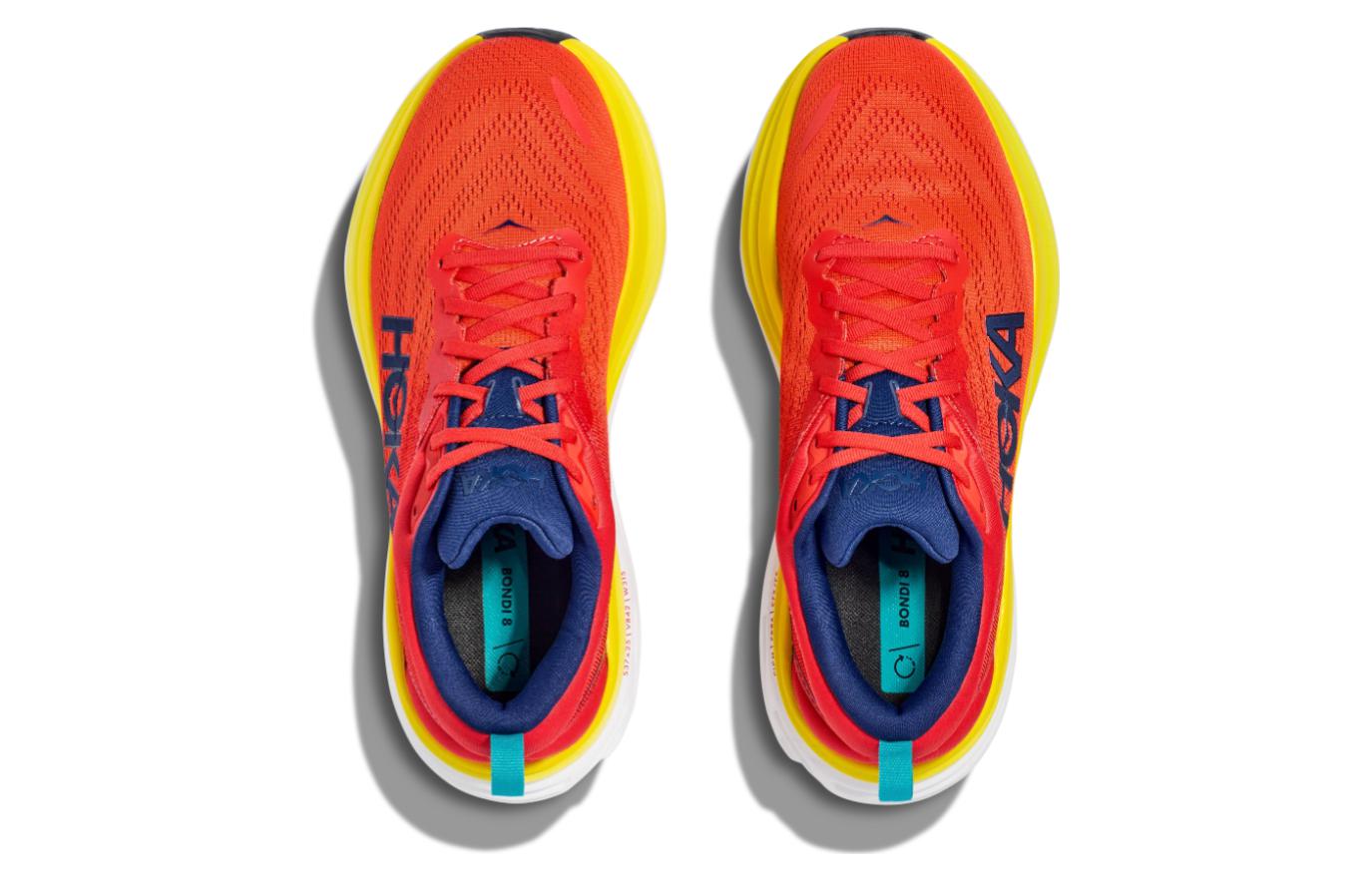 HOKA ONE ONE Bondi 8 'Red Alert Flame' 1123202-RAFL