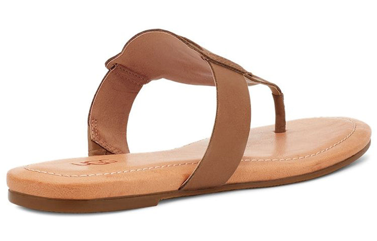 (WMNS) UGG Gaila Brown Slippers 1119756-TLTH
