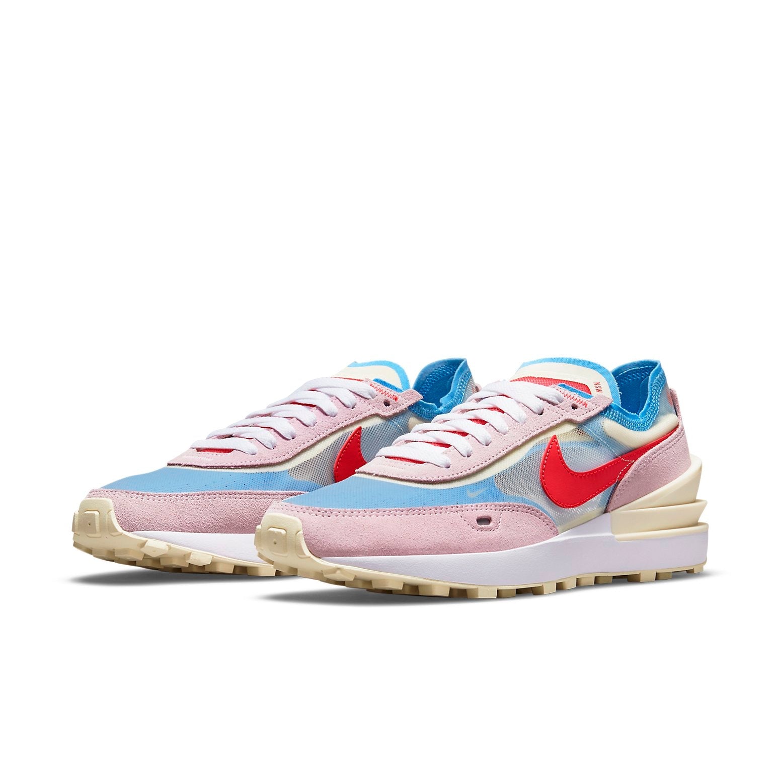 (WMNS) Nike Waffle One Pink/Blue/Red DN5057-600