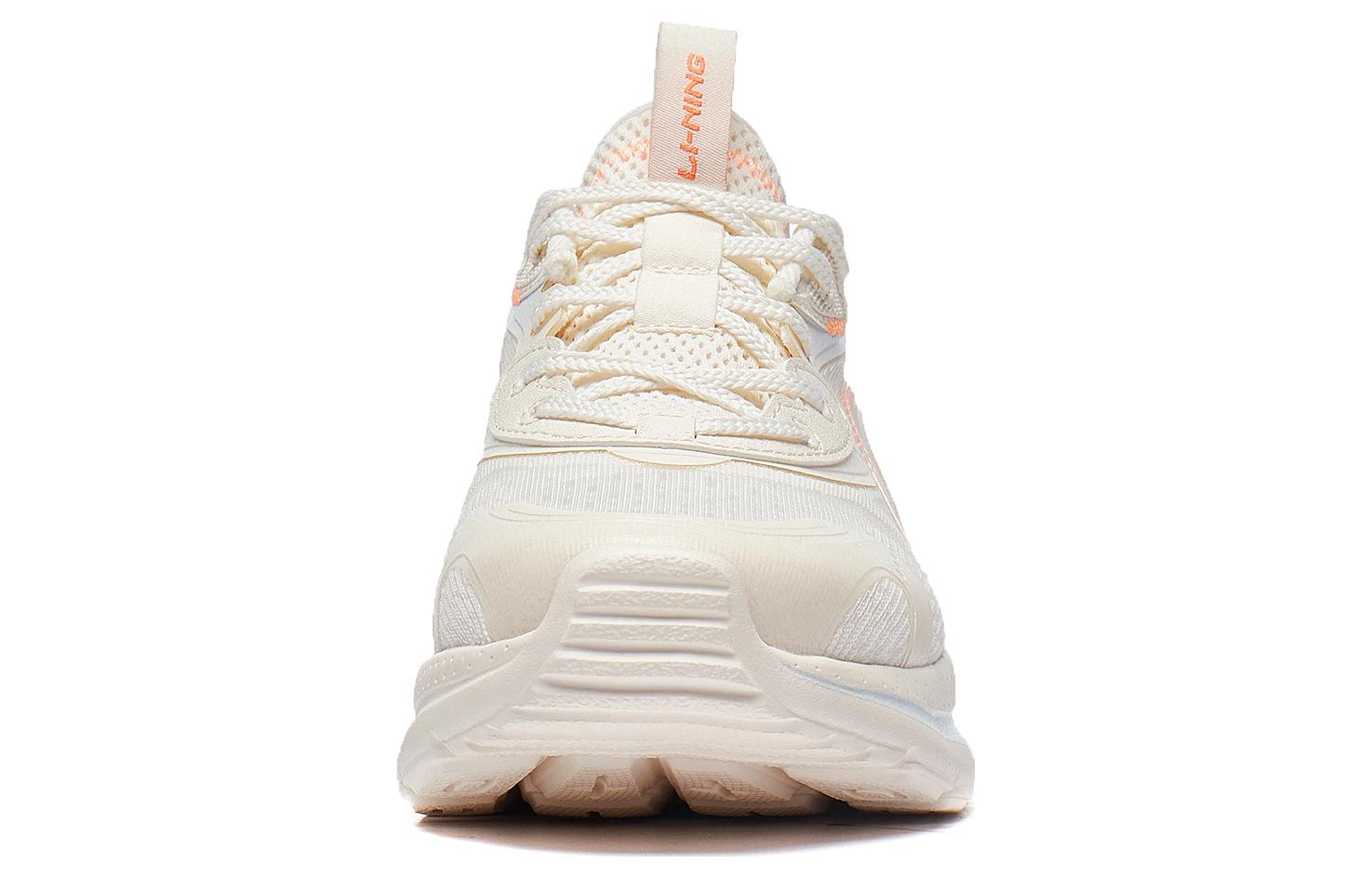 (WMNS) Li-Ning Floating Cloud 'White Orange' AGLT030-4