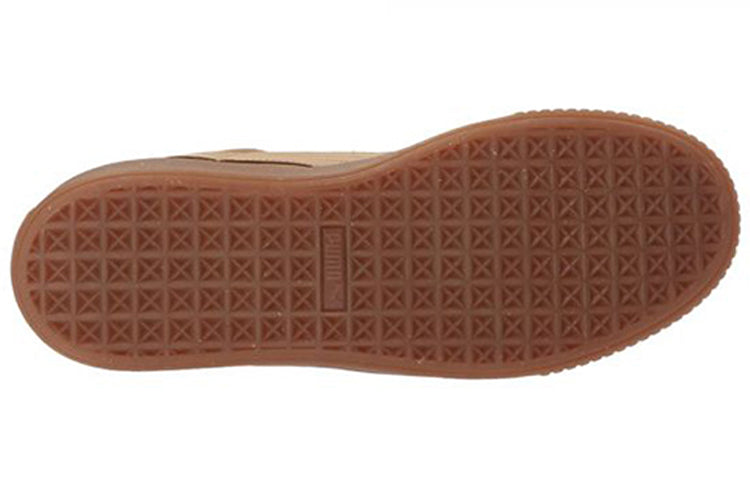 (WMNS) PUMA Suede Platform 'Brown' 363559-03