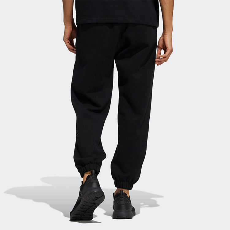 adidas originals x Crossover Pw Bas Pant Alphabet Printing Bundle Feet Sports Pants Couple Style Black GL2120