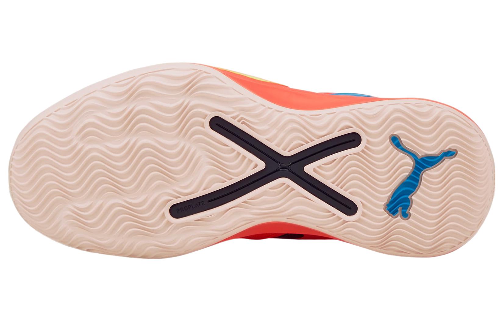 PUMA Rise Nitro 'Fiery Coral Lime Squeeze' 377012-04