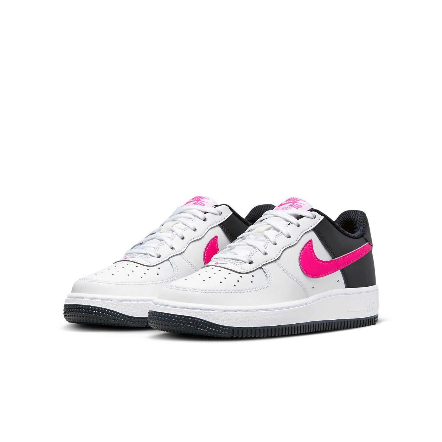 (GS) Nike Air Force 1 Low 'White Obsidian Pink' CT3839-109