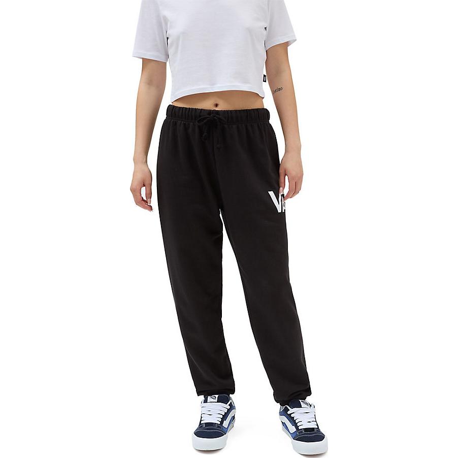 (WMNS) Vans Take it Easy Sweatpants 'Black' VN0A7RMTBLK