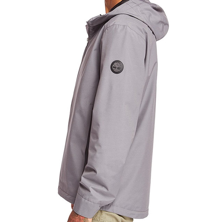 Men's Timberland waterproof Zipper Hooded Jacket Gray A29XA033