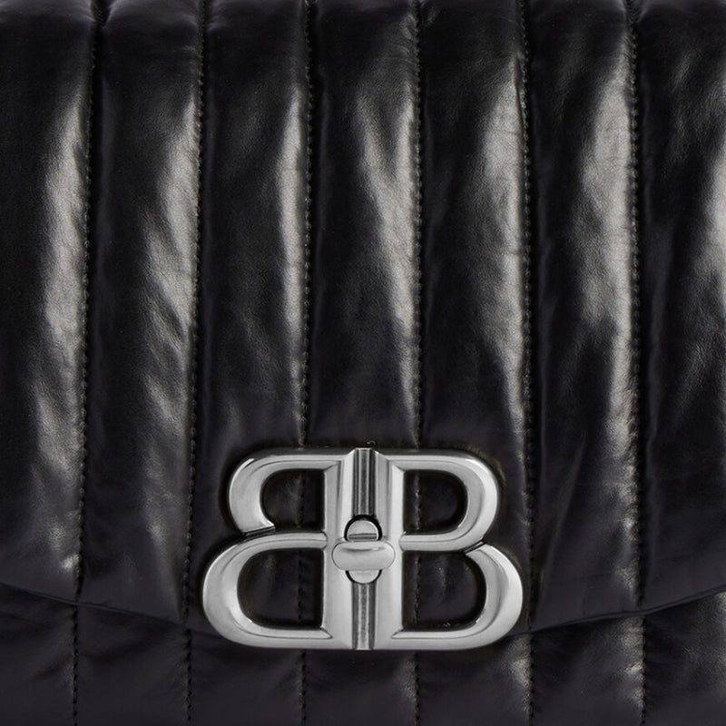 (WMNS) Balenciaga Monaco Small Sling Bag 'Black' 7878962AA7Z1000