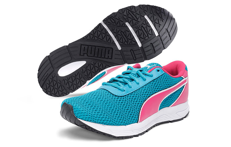 (WMNS) PUMA Metal Knit Idp Low Top Blue/Pink 193204-02