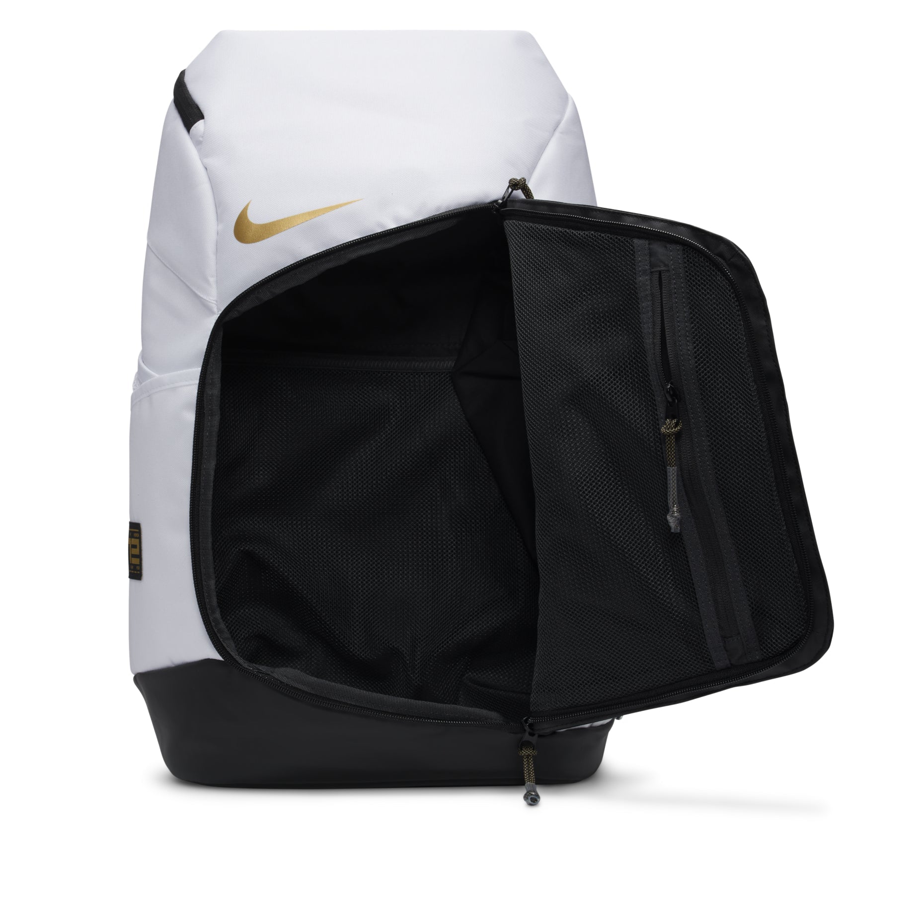 Nike Hoops Elite Backpack 32L 'White Black Gold' DX9786-100