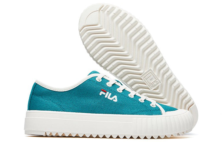 (WMNS) FILA Fmc Series Trail Low Canvas Shoes Blue/White F52W014404FTG