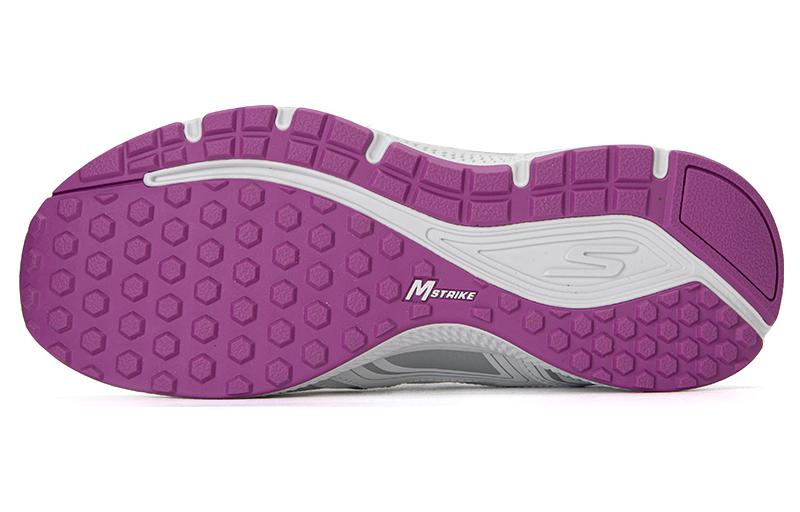 (WMNS) Skechers Go Run Consistent 'White Purple' 128075-WPR