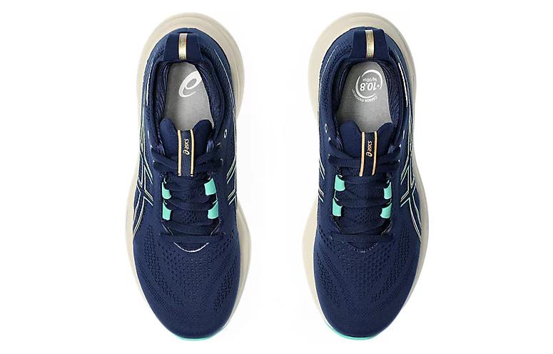 (WMNS) ASICS Gel-Nimbus 26 'Blue Expanse Aurora Green' 1012B601-400