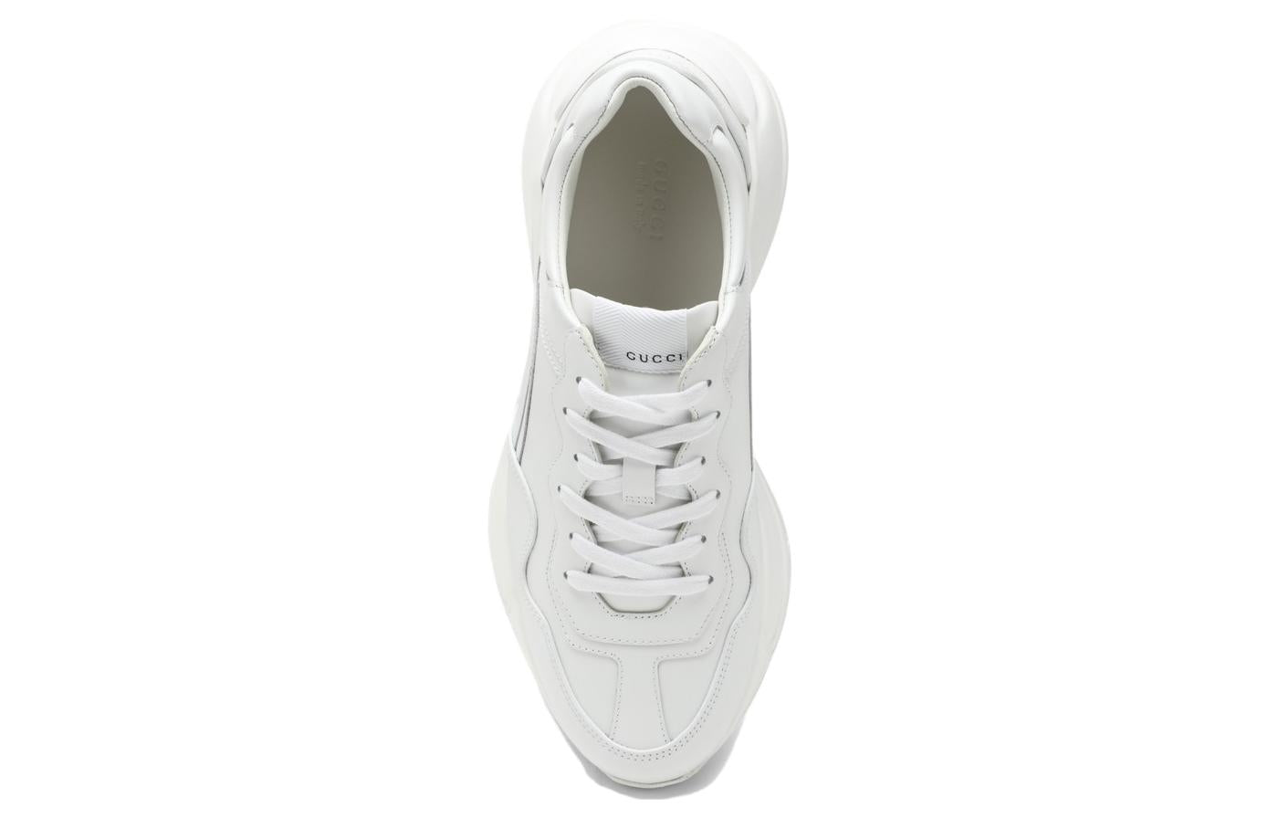 (WMNS) Gucci Rhyton 'White Leather' 721751-0G2R0-9014