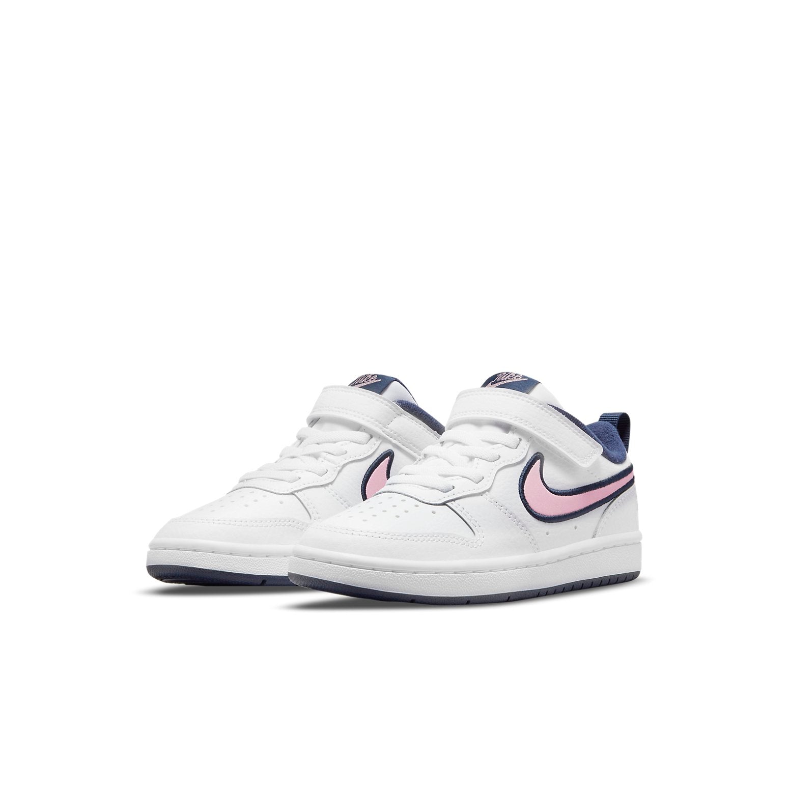 (PS) Nike Court Borough Low 2 SE 'White Pink Glaze' DB3093-100
