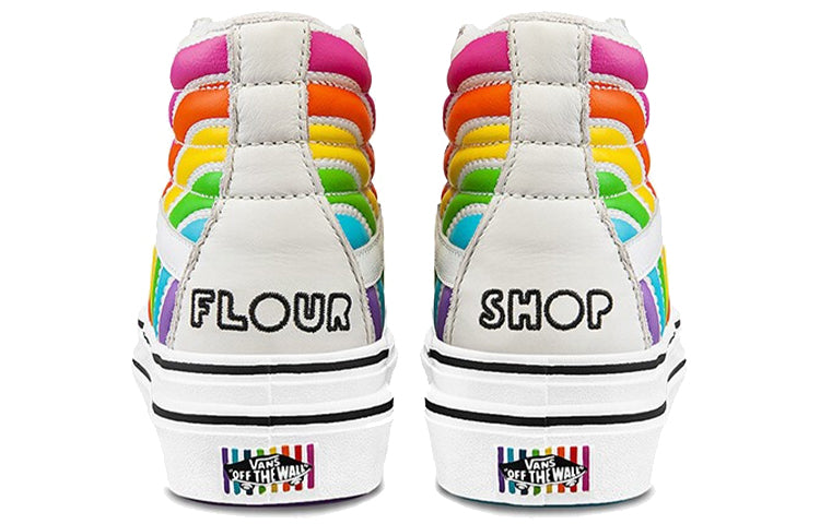 Vans Flour Shop x Super ComfyCush SK8-HI 'Rainbow' VN0A54EU2N7