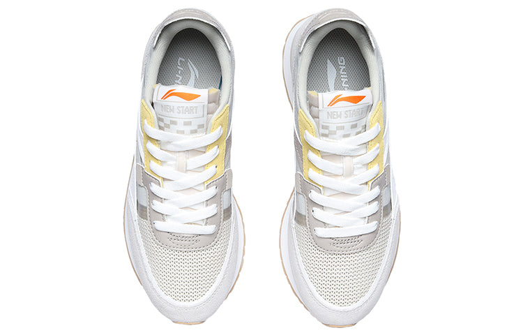 (WMNS) Li-Ning ChengFeng 'Grey Yellow' AGCR196-4