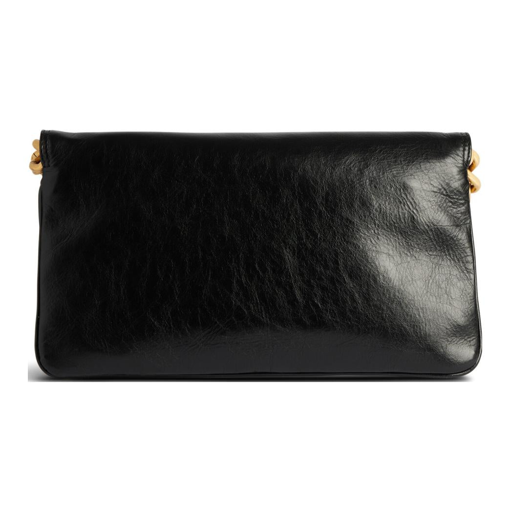 (WMNS) Balenciaga Bb Soft Medium Flap Bag 'Black' 7485962AAIZ1000