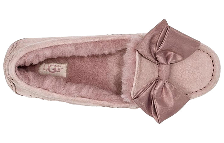 (WMNS) UGG Clara Glam Bow Slip on Pink 1103131-DUS