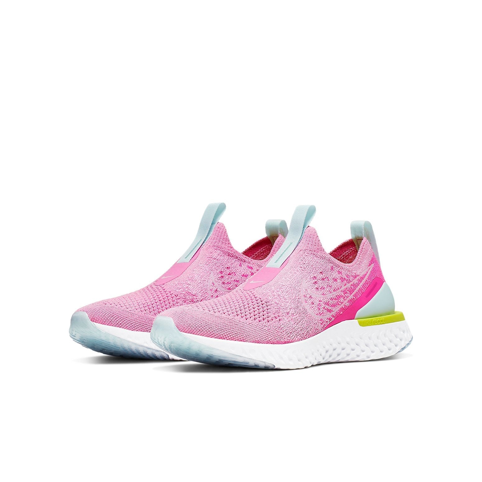(GS) Nike Epic Phantom React Flyknit 'Psychic Pink' CJ0841-600