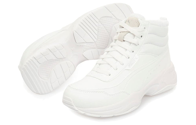 (WMNS) PUMA Cilia Mid Shoes White 375834-02