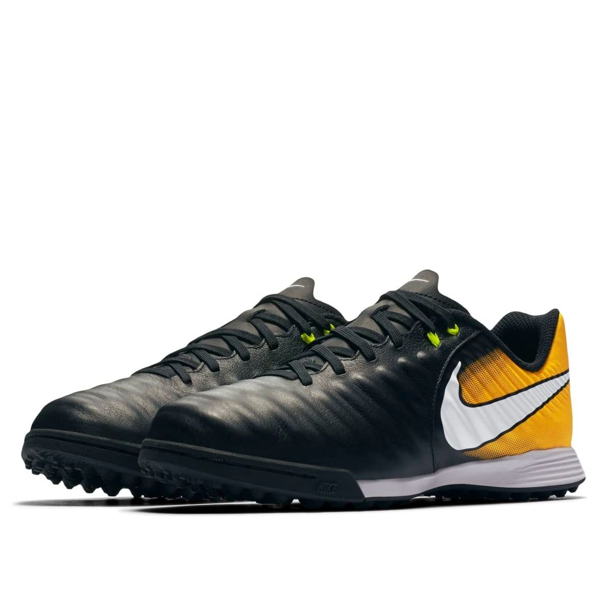 (GS) Nike Tiempox Ligera LV TF 'Yellow Black White' 897729-008