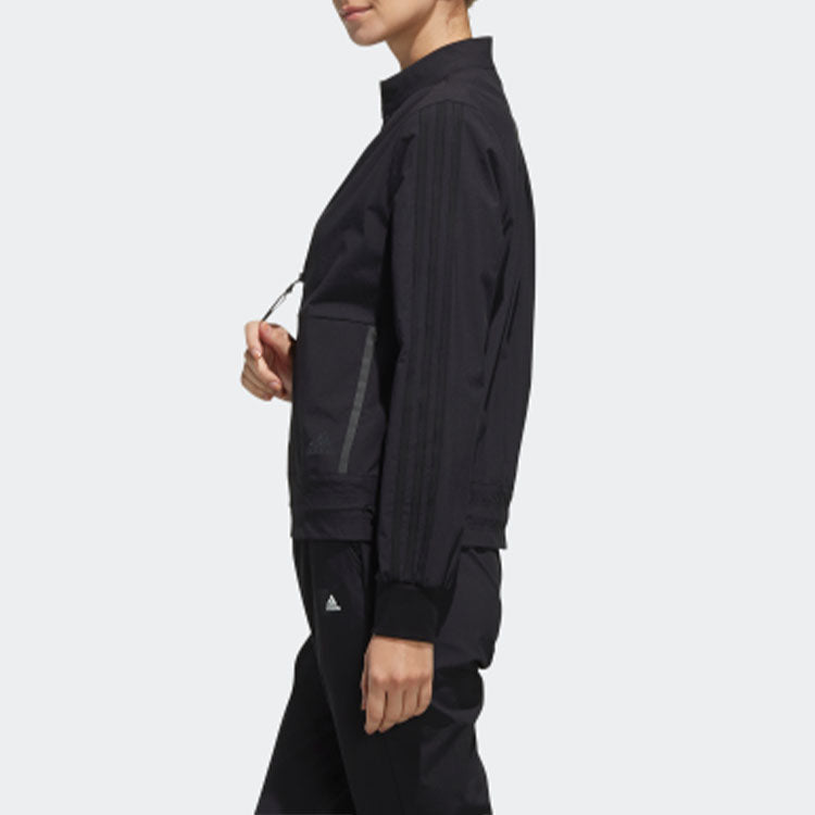 (WMNS) adidas Sports Stylish Jacket Black EH3921