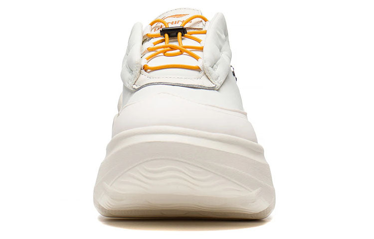 (WMNS) Li-Ning Puff Platform 'Beige Orange' AZGS072-1