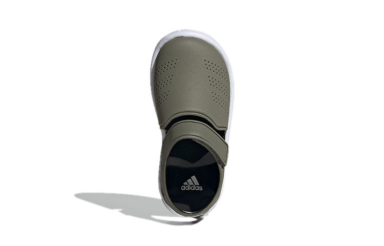 (PS) adidas FortaSwim Stripes J 'Glory Green' FW6046