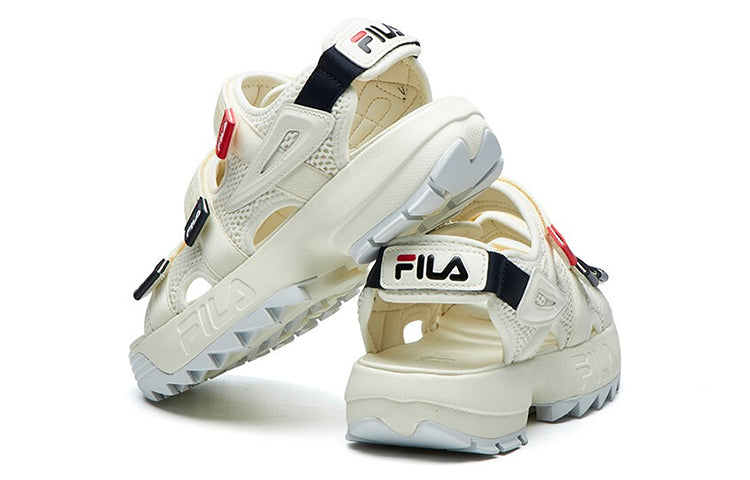 (WMNS) Fila Fusion Sandals 'Snowy White' T12W125403FPT