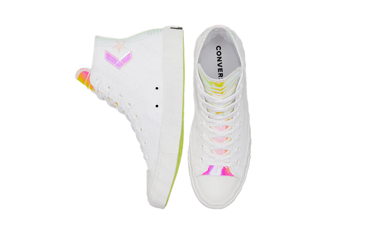 Converse UNT1TL3D High 'Hi-Vis Collection - White Iridescent' 170605C