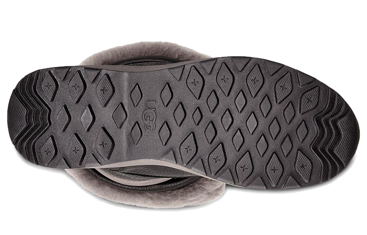(WMNS) UGG Adirondack 3 'Black Grey' 1095142-BLK