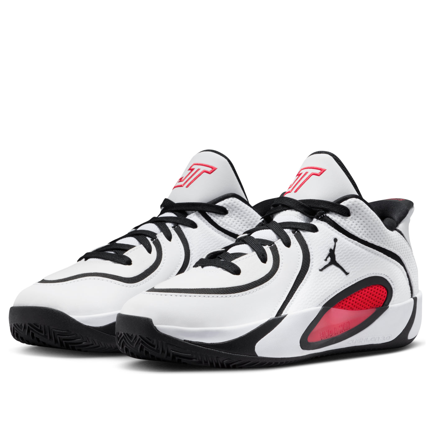 (GS) Air Jordan Tatum 4 'White University Red' HQ4611-101
