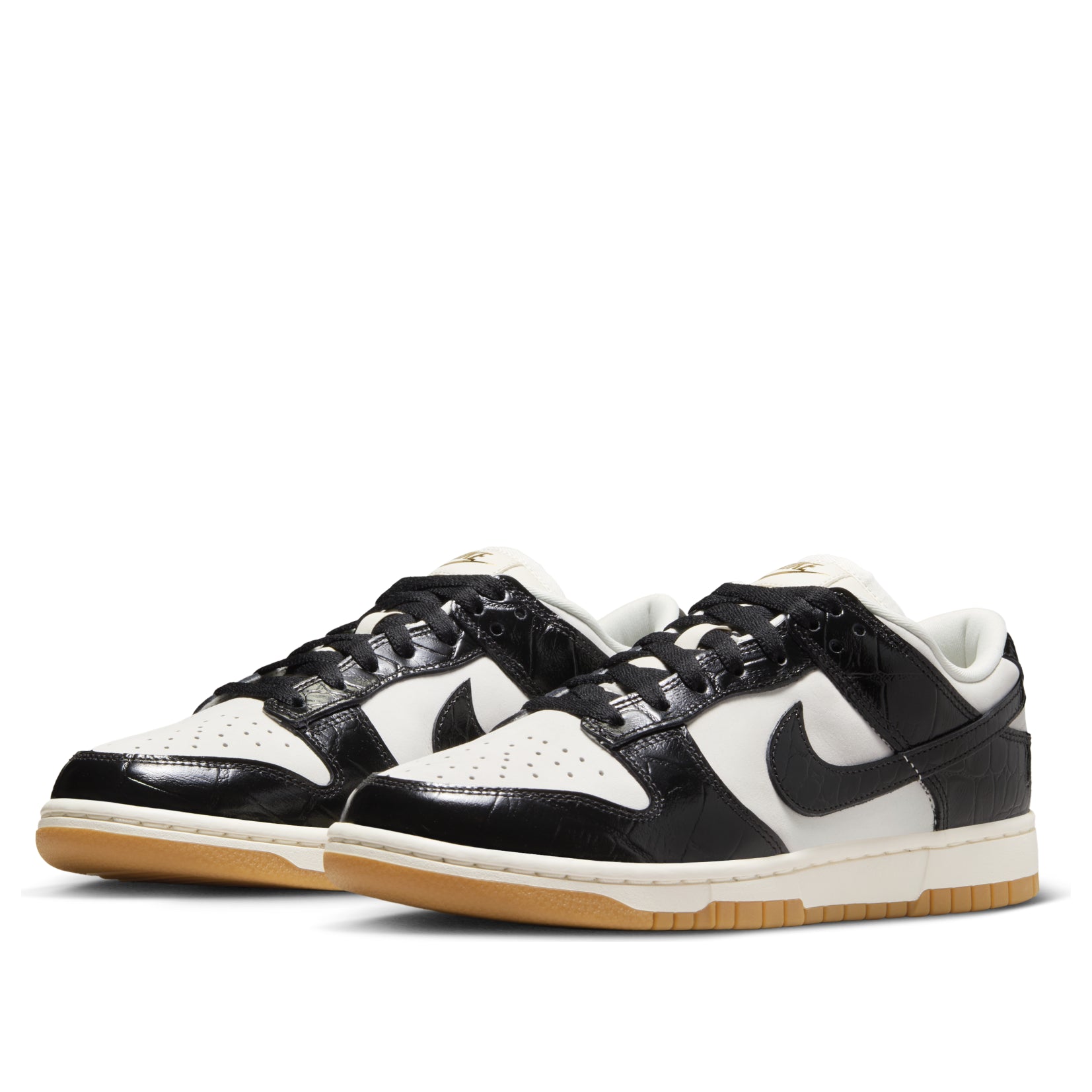(WMNS) Nike Dunk Low LX 'Black Croc' FJ2260-003