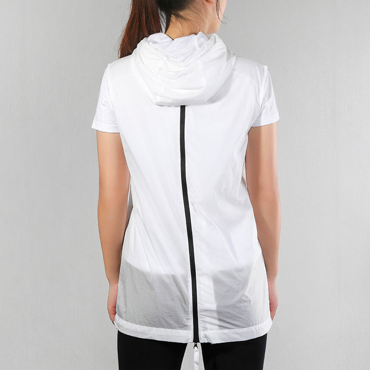 (WMNS) Nike Sleeveless Casual Sports Hooded Vest 833465-100