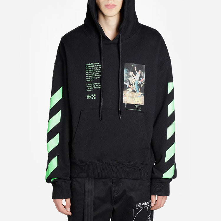 Off-White Pascal Painting Over Hood 'Black/Multicolor' OMBB037R20E300141088