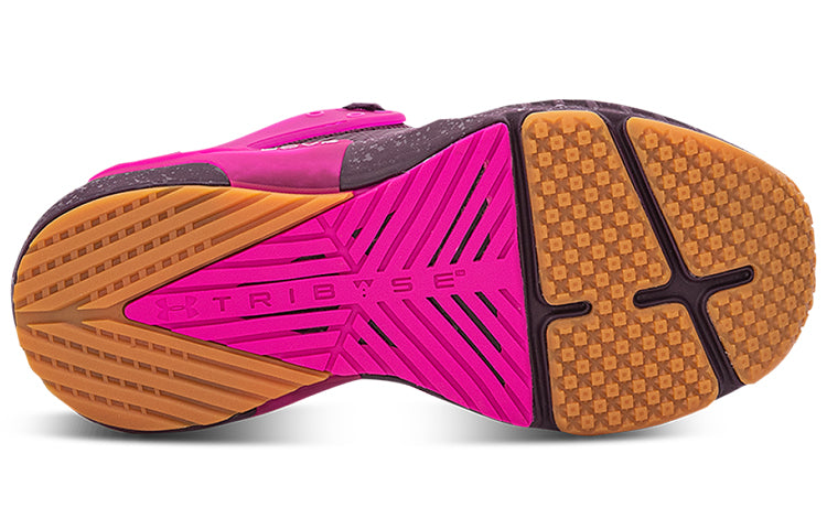 (WMNS) Under Armour HOVR Apex 2 Gloss 'Purple Pink Gum' 3024041-501
