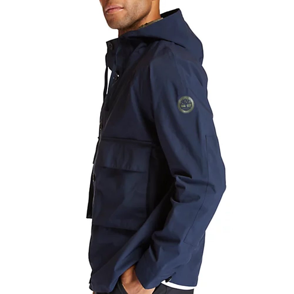 Men's Timberland Multiple Pockets waterproof Casual Jacket Deep Blue A21PK-433