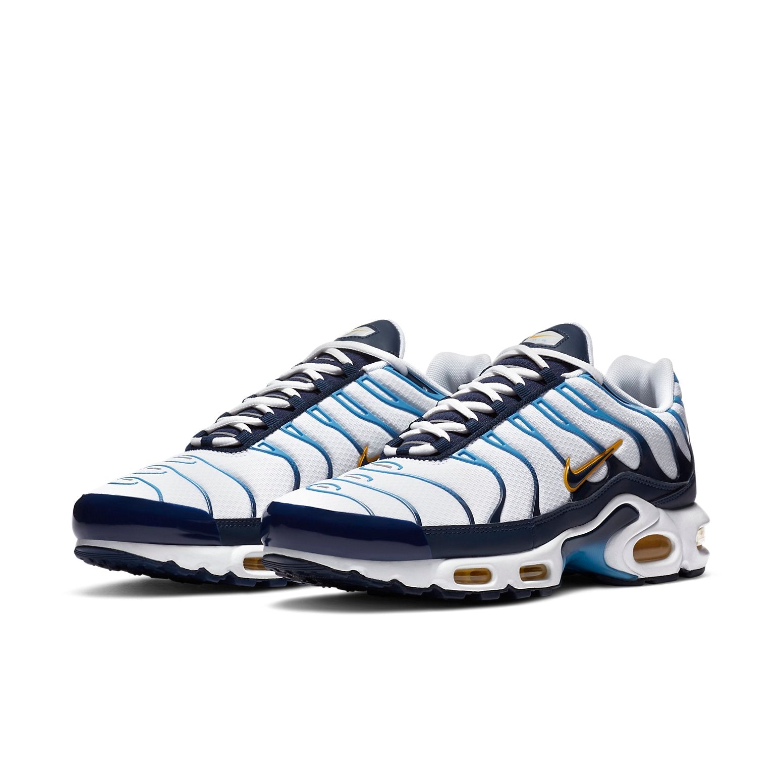 Nike Air Max Plus 'White Navy Gold' CT1094-100
