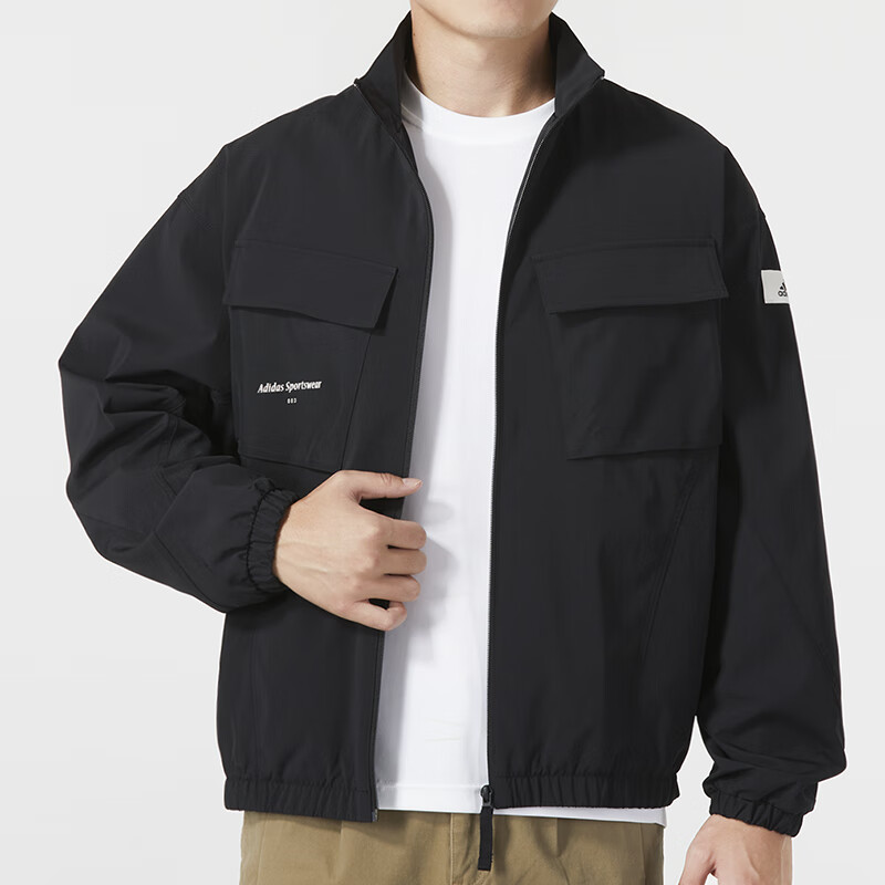 adidas ST GF Woven Jackets 'Black' IP4987