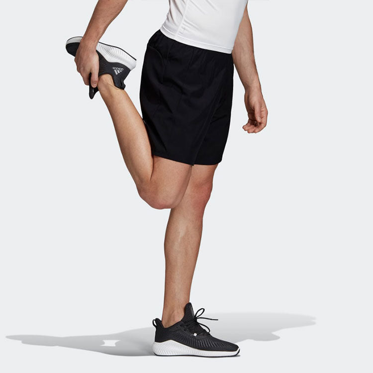 adidas Run It Short Quick Dry Running Sports Shorts Black FS9808