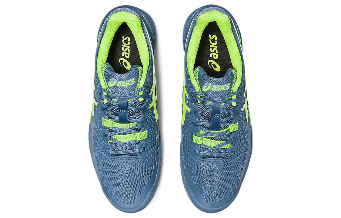 ASICS Gel Resolution 9 'Steel Blue Hazard Green' 1041A330-400