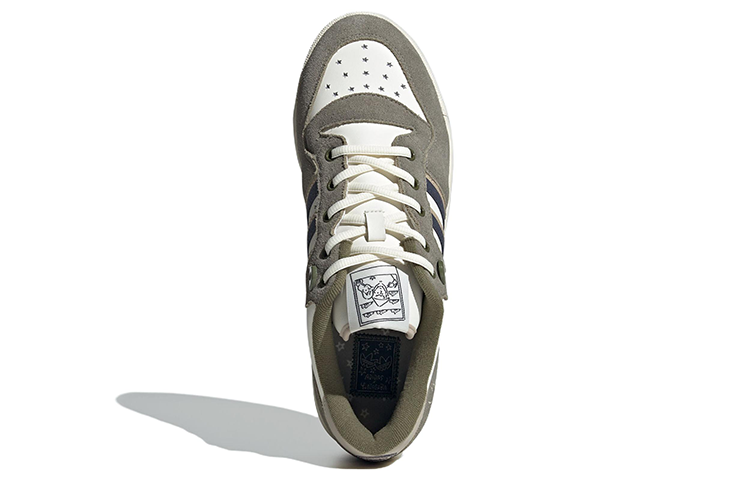 adidas Rivalry Low 'Core White Grey Green' IG3849