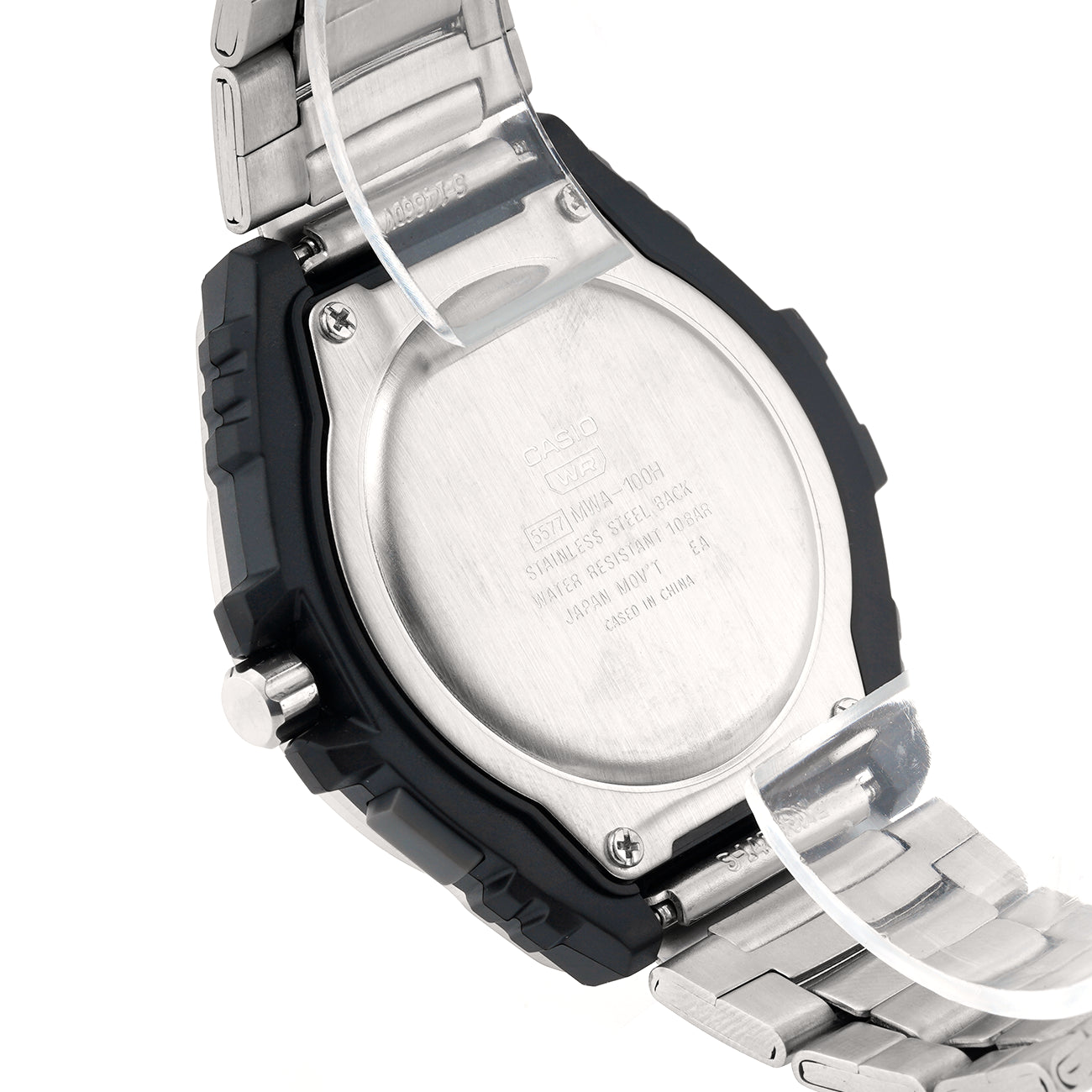 Casio Youth Limited Quartz Analog Watch 'Silver Black' MWA-100HD-7AV
